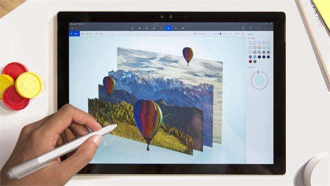 Paint-3D - Online Tech Tips Paint 3D image - Paint-3D