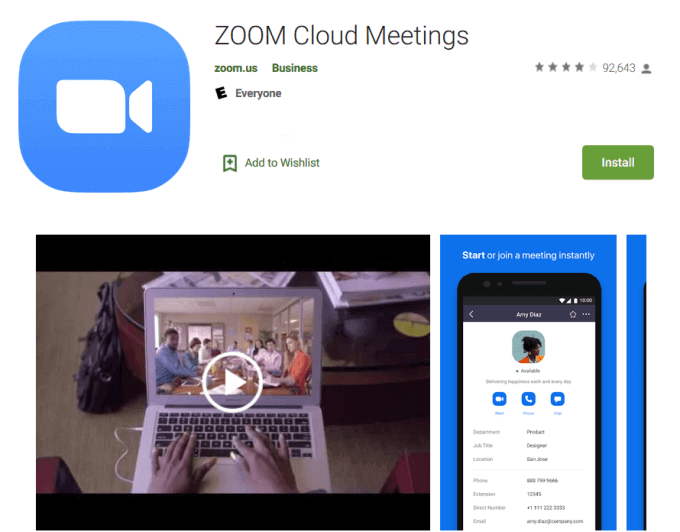 google-play - Online Tech Tips Reinstalling Zoom on Linux image 2 - google-play