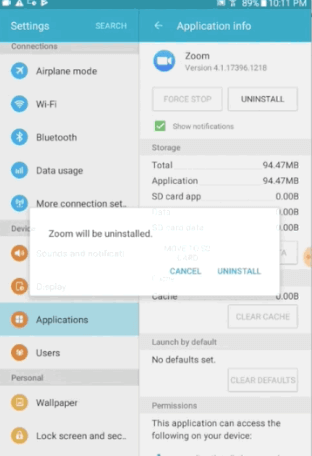 unistall-zoom-android - Online Tech Tips Reinstalling Zoom on Linux image - unistall-zoom-android